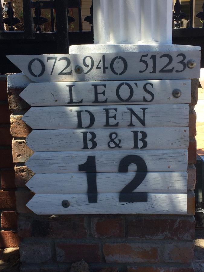 Leo's Den Bed and Breakfast Fish Hoek Eksteriør billede